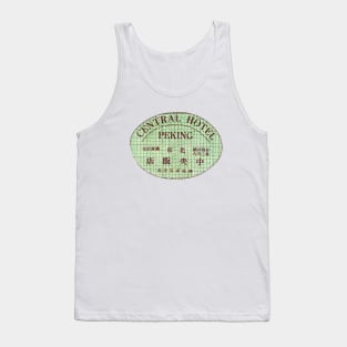 1920 Central Hotel Peking China Tank Top